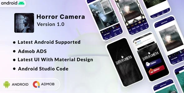 Scary CAM - Horror Camera - Live Photo Effect | Android APP | Admob Ads