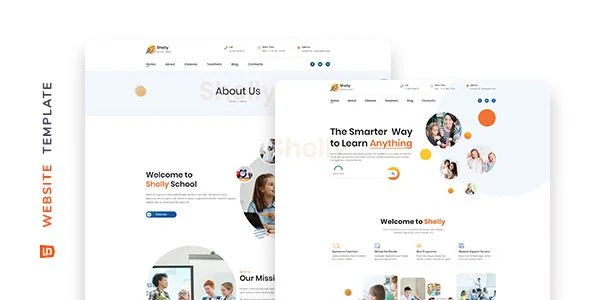 Shelly - School Website Template