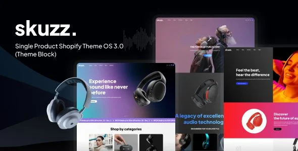 Skuzz - Single Product Shopify Theme OS 2.0