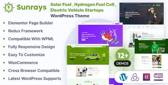 Solar Panel - Solar Energy WordPress Theme