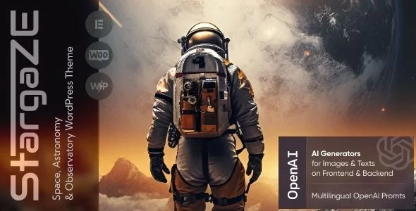 Stargaze - Space/ Astronomy and Observatory WordPress Theme