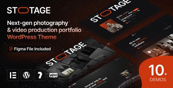 Stotage - Photography& Video Production WordPress Theme
