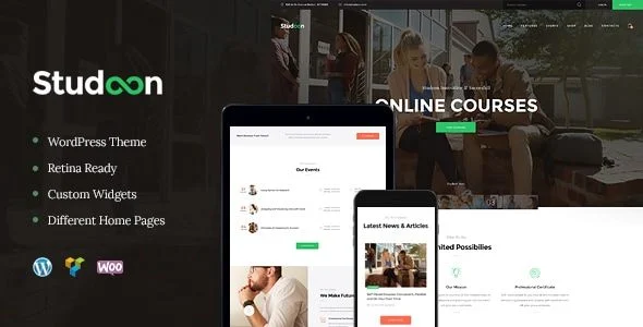 Studeon - Education Center & Training Courses WordPress Theme