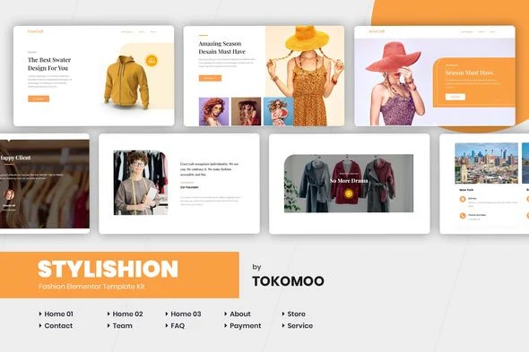 Stylishion | Fashion Store Elementor Pro Template Kit