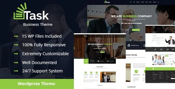 Task - Business & Corporate WordPress Theme