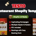 Testo - Fast Food Cafe Restaurant Shopify Theme
