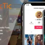 TicTic - IOS media app for creating and sharing short videos