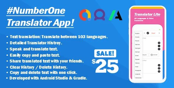 Translator Lite - All Languages & Voice Translator