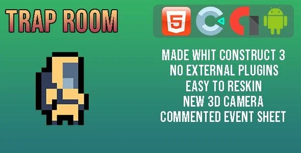 Trap Room - Template for Construct 3