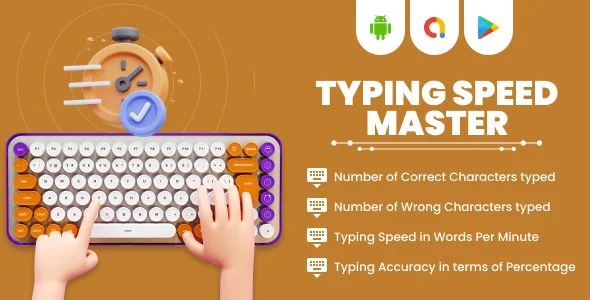Typing Speed Master - Fast Typing Practice - Learn Fast Typing - Typing Speed Test Skill