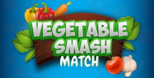 Vegetable Smash Match - Unity Game with Admob Ads
