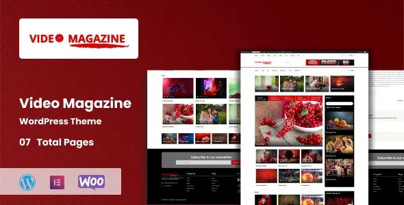 Video Magazine - WordPress Magazine Theme