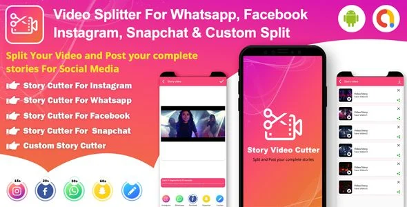 Video Splitter - Video Splitter for social media, Video Status splitter (sdk - 29)