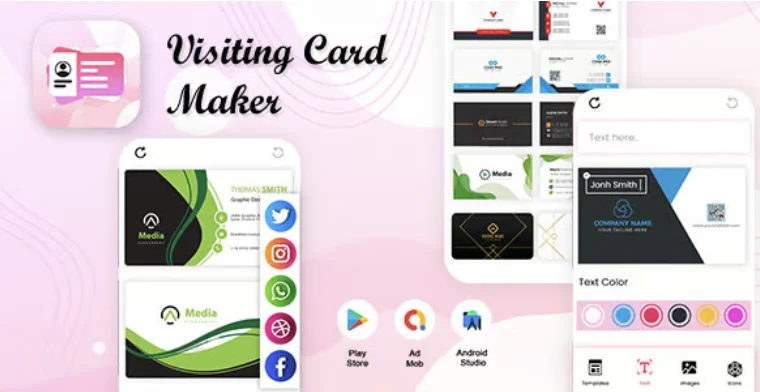 Visiting Card Maker - Ultimate Business Card Maker - Template - Business Card - Templates - Photo
