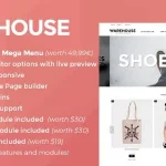 Warehouse - Prestashop theme with elementor
