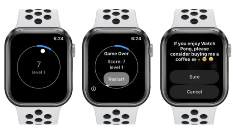 Watch Pong for Apple Watch
