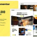 Weldio - Welding Service Elementor Template Kit
