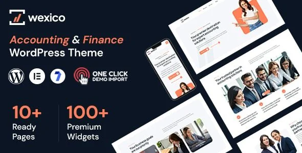 Wexico - Accounting & Finance WordPress Theme