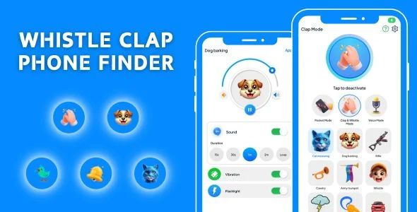 Whistle Clap Phone Finder with AdMob Ads Android