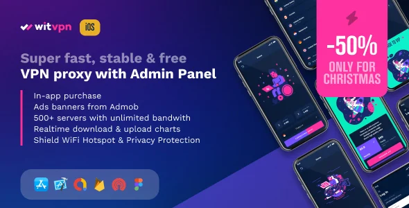 WitVPN - super fast, secure, stable & free VPN proxy for iOS