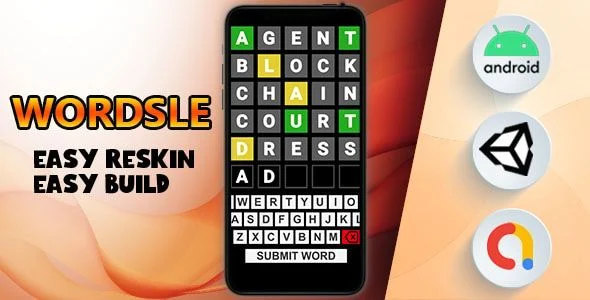 Wordsle - (Unity - Admob - Game)