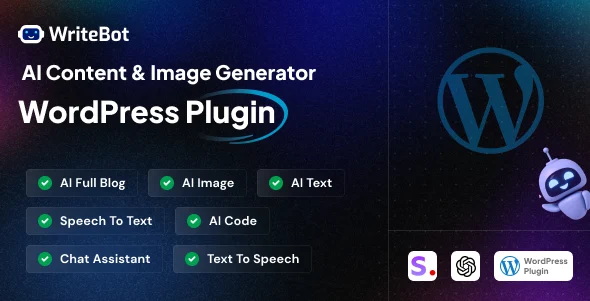WriteBot - AL Content Generator WordPress Plugin