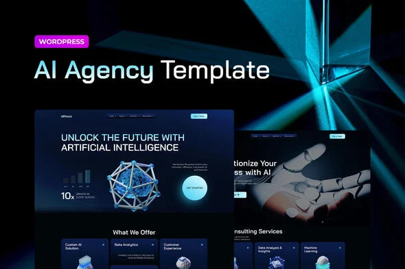 AiNexa - AI Agency Elementor Pro Template Kit