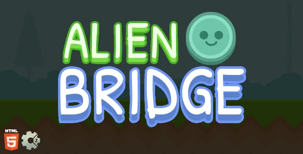 Alien Bridge - Bridge Game Template - Construct2