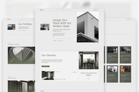 Bale - Architect Elementor Template Kit