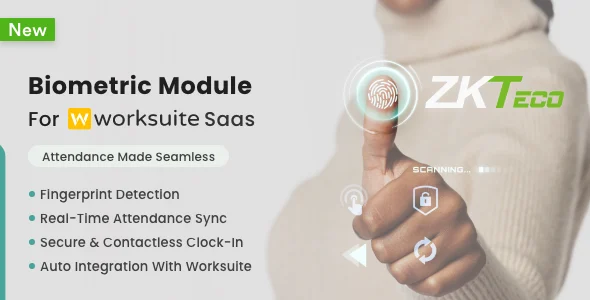 Biometric Module for Worksuite SAAS CRM