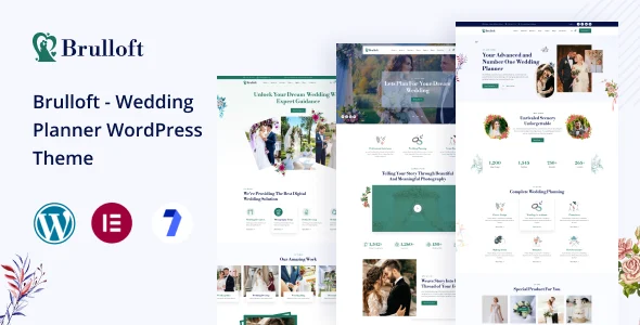 Brulloft - Wedding Planner WordPress Theme