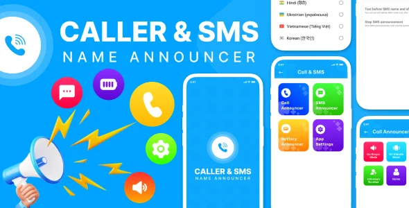 Call and SMS Name Announcer - Call Number Announcer - Incoming Call Announcer
