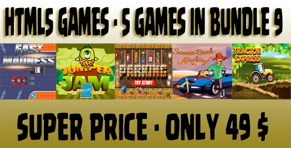 Casual 5 games - Bundle 9
