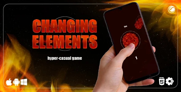 Changing Elements - HTML5 Game Template