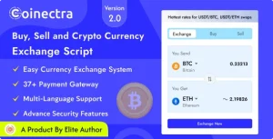 Coinectra - Buy, Sell, Staking and Crypto Currency Exchange Script
