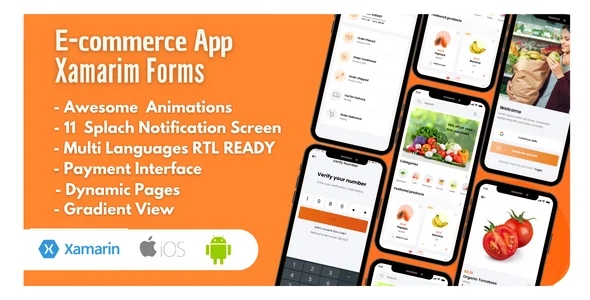 Crab Urban E-Commerce - Xamarin Forms