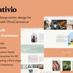 Creativio - Blogger & Entrepreneurs Elementor Template Kit