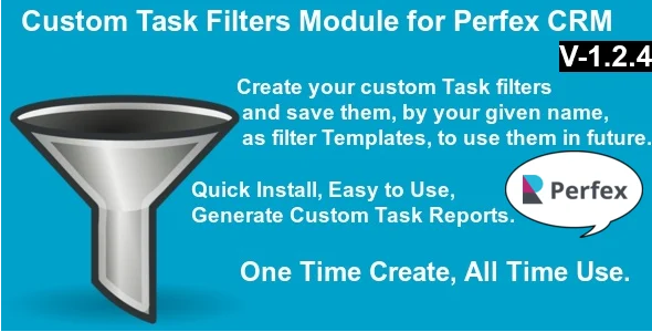 Custom Task Filters Module for Perfex CRM
