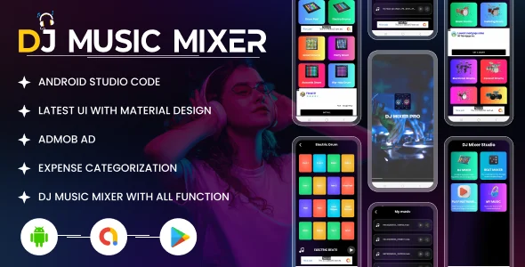 DJ Music Mixer Studio | DJ Song Mixer | Android | Admob Ads