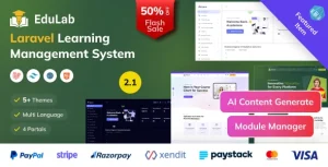 Edulab LMS - Laravel Learning Management System with Tailwind CSS