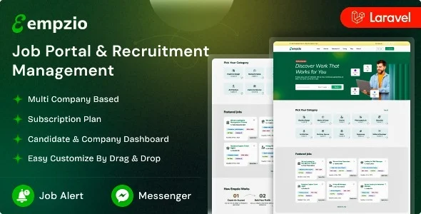 Empzio - Job Portal & Recruitment Management Application