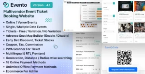 Evento - Event Ticket Booking Marketplace Website