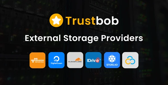 External Storage Providers For Trustbob