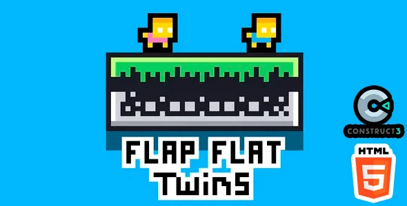 Flapflat Twins - HTML5 Game - Construct 3