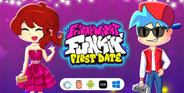 Friday Night Funkin: First Date [ Construct 3 , HTML5 ]