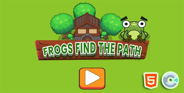 Frogs Find The Path - Html5 (Construct3)