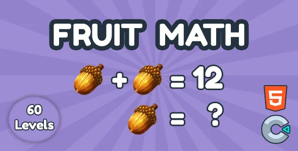 Fruit Math - Html5 (Construct3)