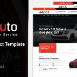 Gauto - Car Rental React Template