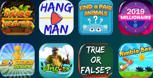 HTML5 8 GAMES BUNDLE №5 (CAPX)