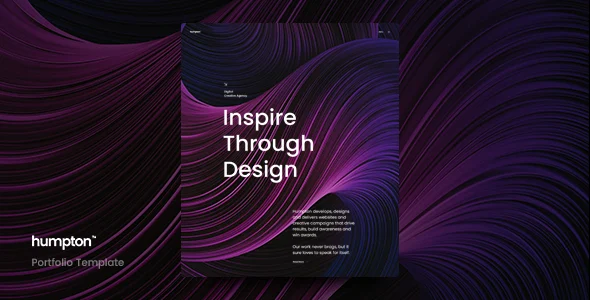 Humpton - Creative Portfolio HTML Template